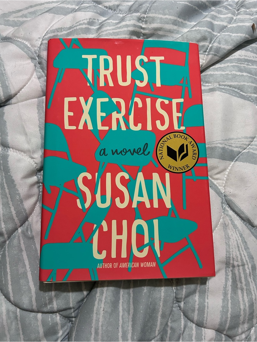 Trust Exercise Novel - Coral & Teal Paperback
